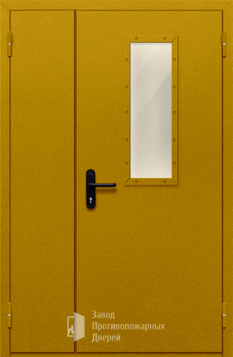 Фото двери «Полуторная со стеклом №25» в Долгопрудному