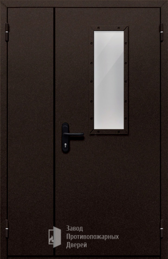 Фото двери «Полуторная со стеклом №210» в Долгопрудному