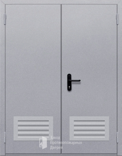 Фото двери «Двупольная с решеткой» в Долгопрудному