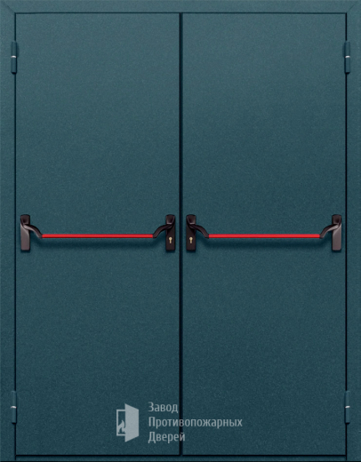 Фото двери «Двупольная глухая с антипаникой №17» в Долгопрудному