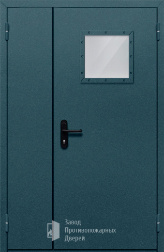 Фото двери «Полуторная со стеклом №87» в Долгопрудному