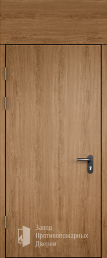 Фото двери «МДФ однопольная с фрамугой №28» в Долгопрудному