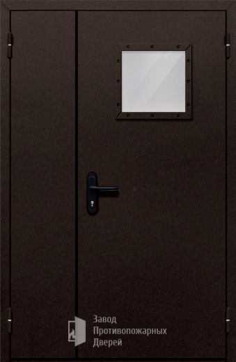 Фото двери «Полуторная со стеклом №810» в Долгопрудному