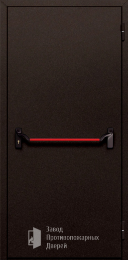 Фото двери «Однопольная глухая с антипаникой №410» в Долгопрудному