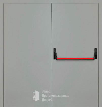 Фото двери «Двупольная глухая с антипаникой (1 створка) EI-30» в Долгопрудному