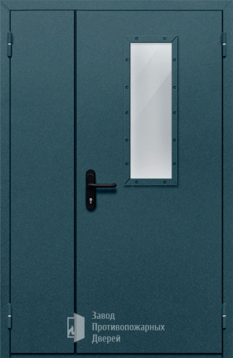 Фото двери «Полуторная со стеклом №27» в Долгопрудному
