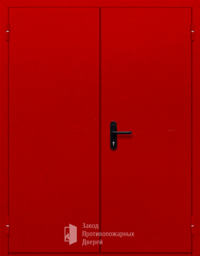 Фото двери «Двупольная глухая (красная)» в Долгопрудному