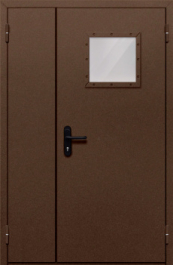 Фото двери «Полуторная со стеклом №88» в Долгопрудному