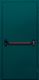 Фото двери «Однопольная глухая с антипаникой №46» в Долгопрудному