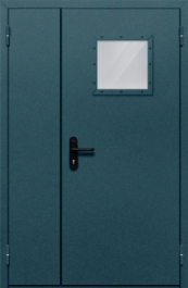 Фото двери «Полуторная со стеклом №87» в Долгопрудному