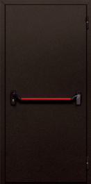 Фото двери «Однопольная глухая с антипаникой №410» в Долгопрудному
