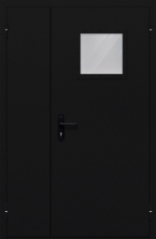 Фото двери «Полуторная со стеклом №84» в Долгопрудному