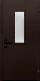 Фото двери «Однопольная со стеклом №510» в Долгопрудному