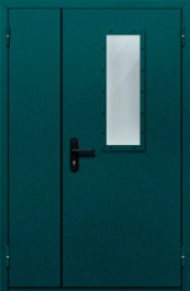Фото двери «Полуторная со стеклом №26» в Долгопрудному