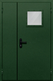 Фото двери «Полуторная со стеклом №89» в Долгопрудному