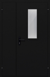 Фото двери «Полуторная со стеклом №24» в Долгопрудному