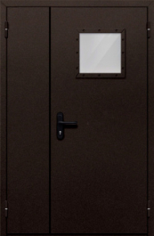Фото двери «Полуторная со стеклом №810» в Долгопрудному