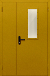 Фото двери «Полуторная со стеклом №25» в Долгопрудному