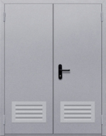 Фото двери «Двупольная с решеткой» в Долгопрудному