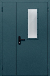 Фото двери «Полуторная со стеклом №27» в Долгопрудному