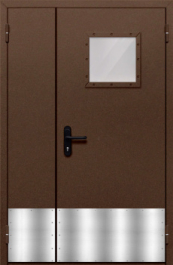 Фото двери «Полуторная с отбойником №35» в Долгопрудному