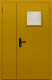 Фото двери «Полуторная со стеклом №85» в Долгопрудному