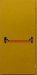 Фото двери «Однопольная глухая с антипаникой №45» в Долгопрудному